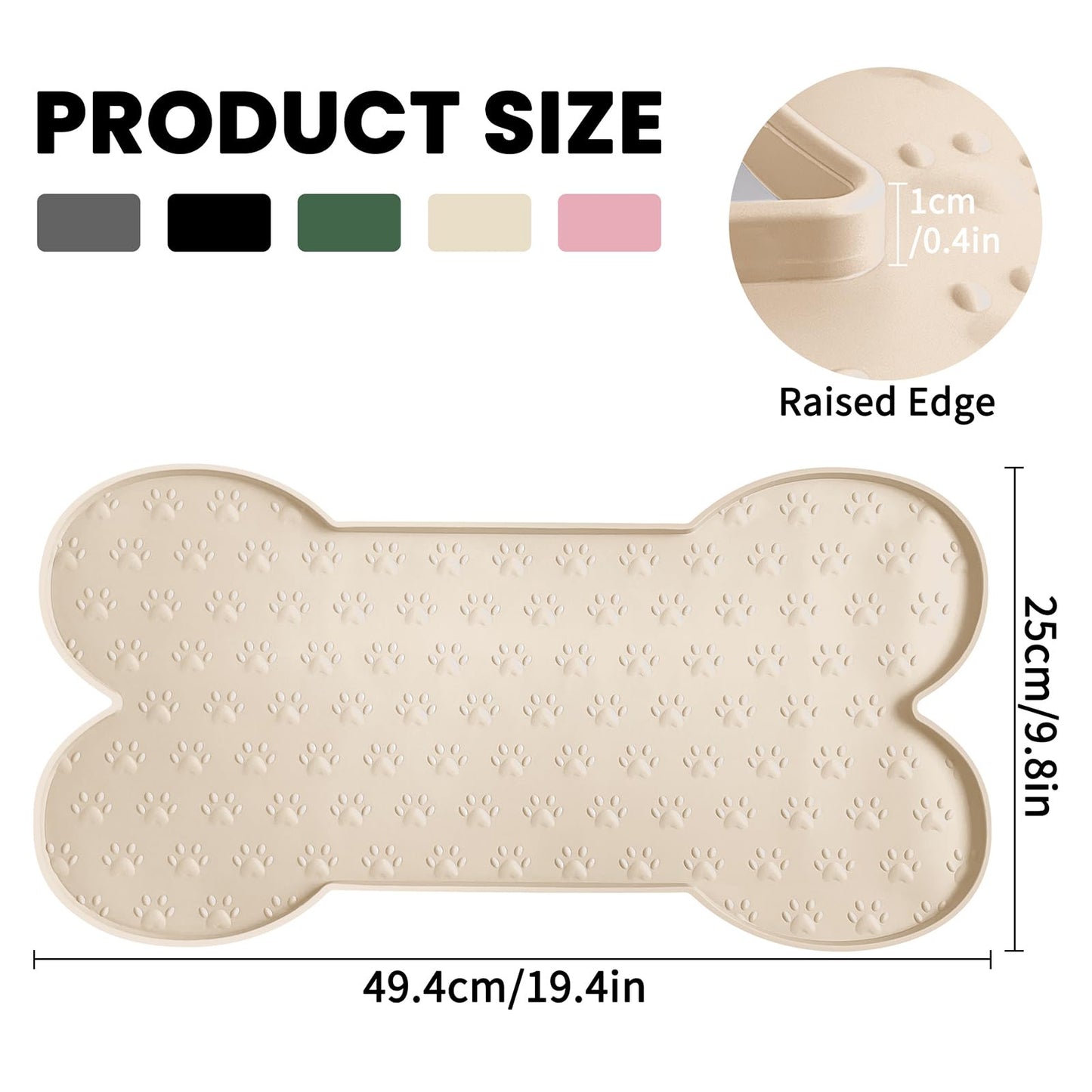 Dog Food Mat Silicone